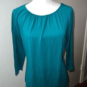 Coldwater Creek Teal Blouse